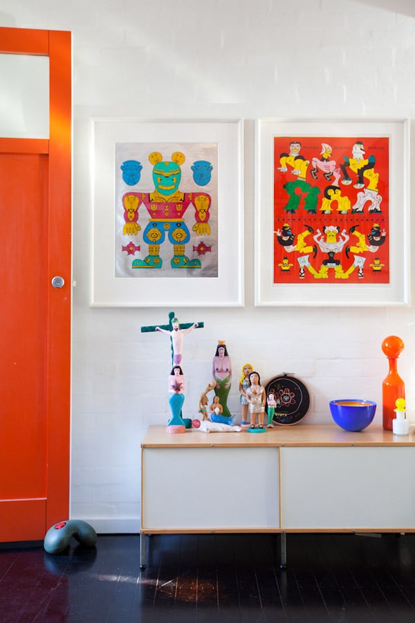 maison australienne colorée