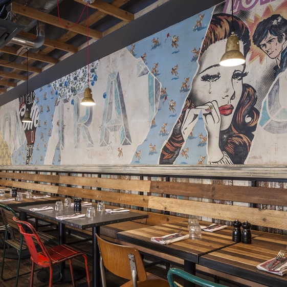 Un restaurant à l'ambiance conviviale