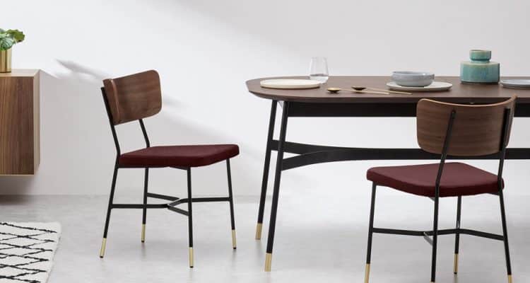 chaise en velours