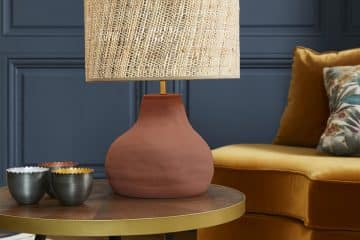 lampe en raphia