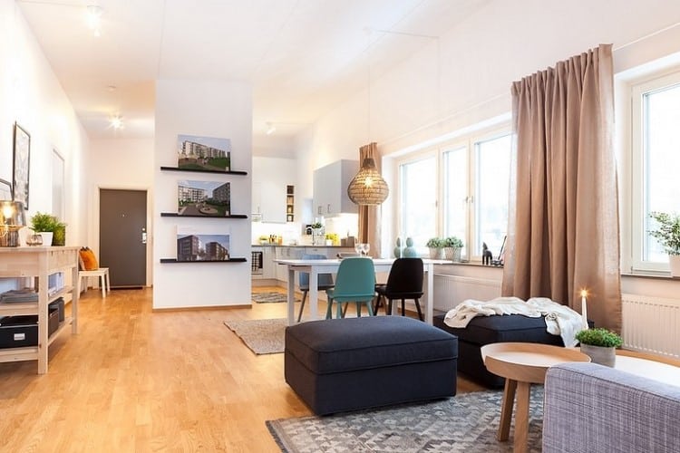 Appartement ambiance scandinave