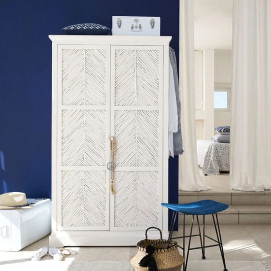 armoire dressing blanche