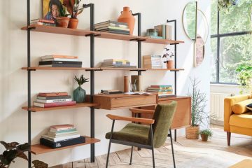 bureau étagère