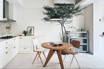 table ronde scandinave