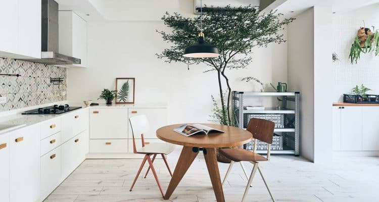 table ronde scandinave