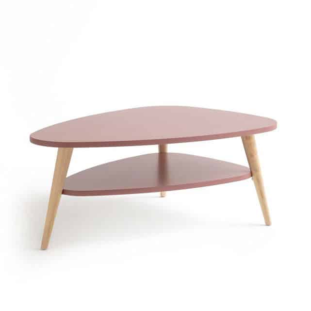 table basse vintage bois