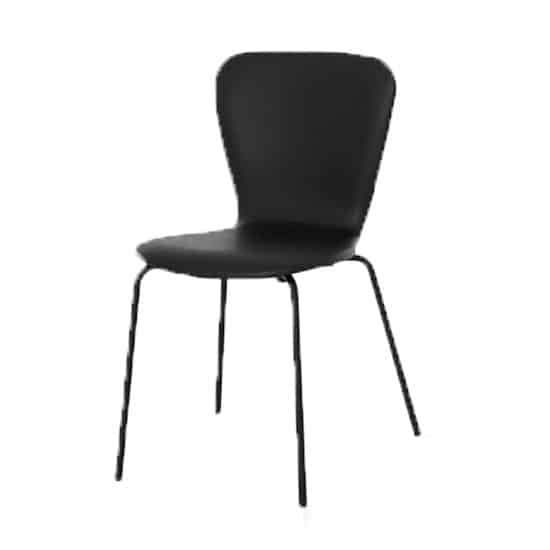 chaise noire