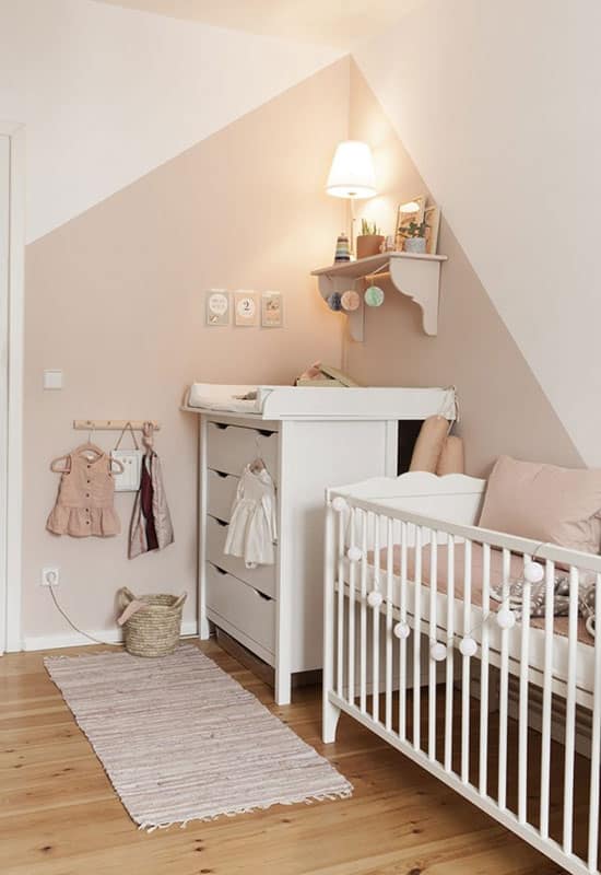 Chambre de bébé couleur lin