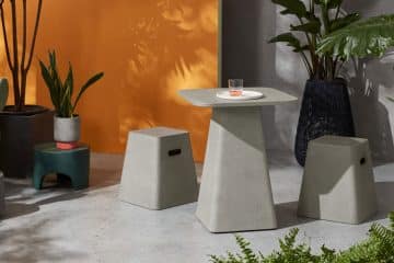 tabouret en beton