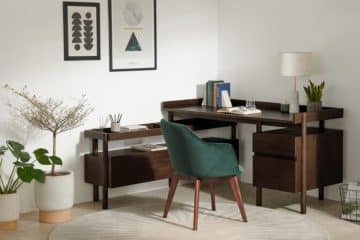 bureau d'angle