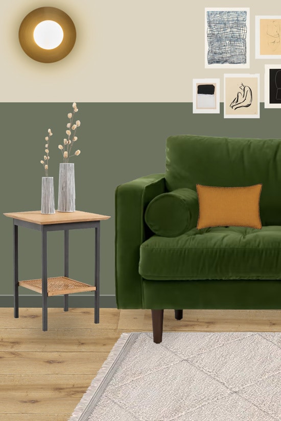 Quelle déco avec un guéridon en bois ?