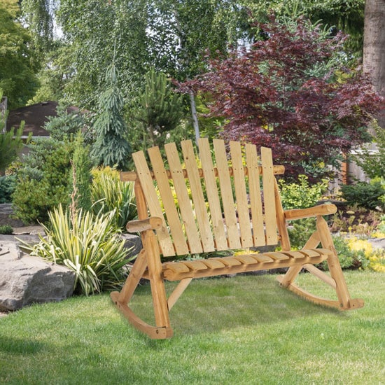 Fauteuil adirondack style rocking chair