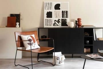 fauteuil en cuir