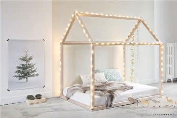 lit cabane