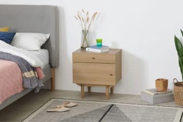 table de chevet scandinave