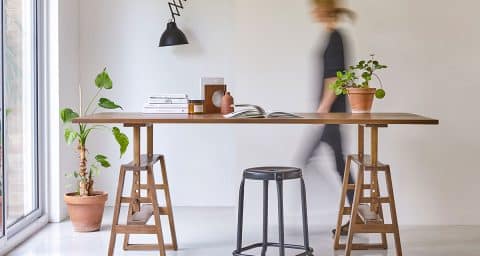 bureau en teck