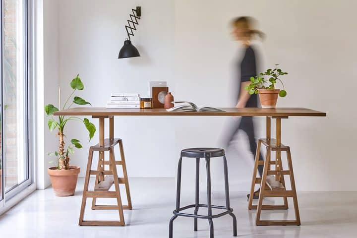 bureau en teck