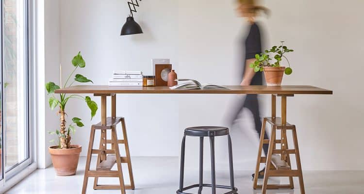 bureau en teck