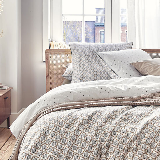 Housse de couette en percale de coton