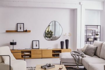 miroir de forme organique