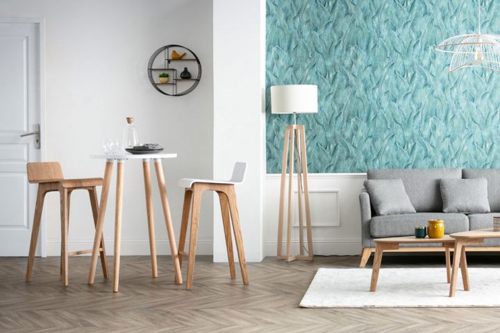 tabouret de bar en bois