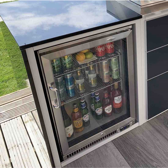 Réfrigérateur d'extérieur pour cuisine d'été