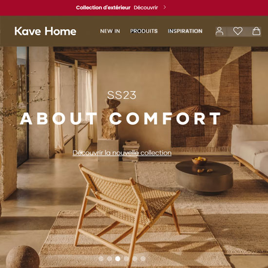 Kave Home, l'un des meilleurs sites déco en ligne pour une déco nature