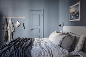 chambre bleue