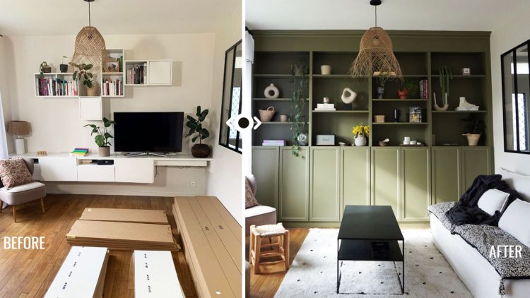 Bibliotheque Ikea Hack