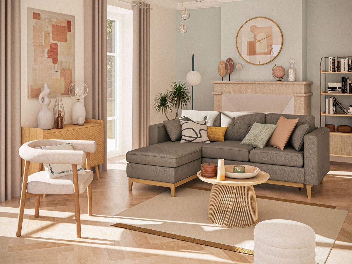 canapé maisons du monde