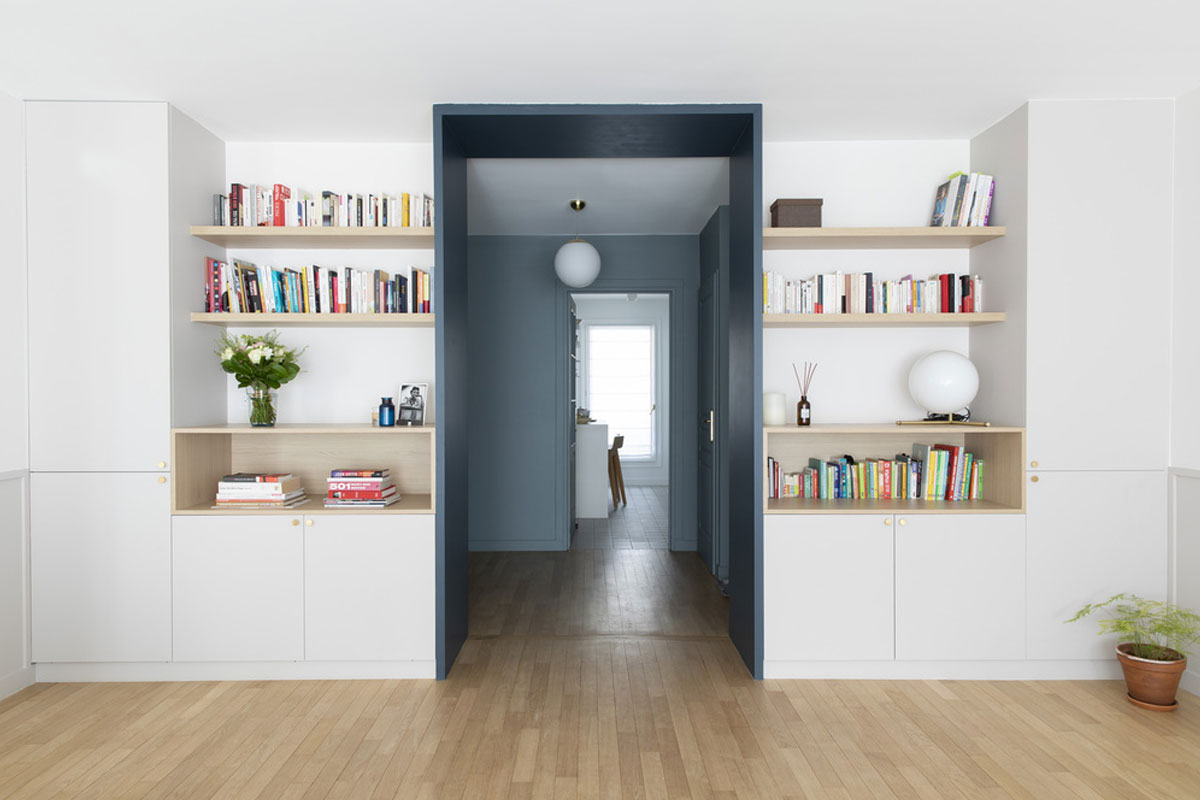 comment organiser mur de rangement