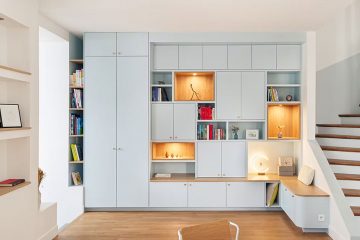 comment organiser mur de rangement