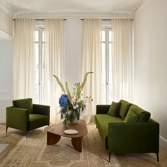 Craquez pour un canapé 3 places qui ne manque pas de caractère.