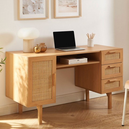 Meuble bureau pour ordinateur June Meuble bureau pour ordinateur June en ambiance Drawer