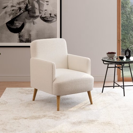 Honey Maisons du Monde Fauteuil cocooning à bouclettes