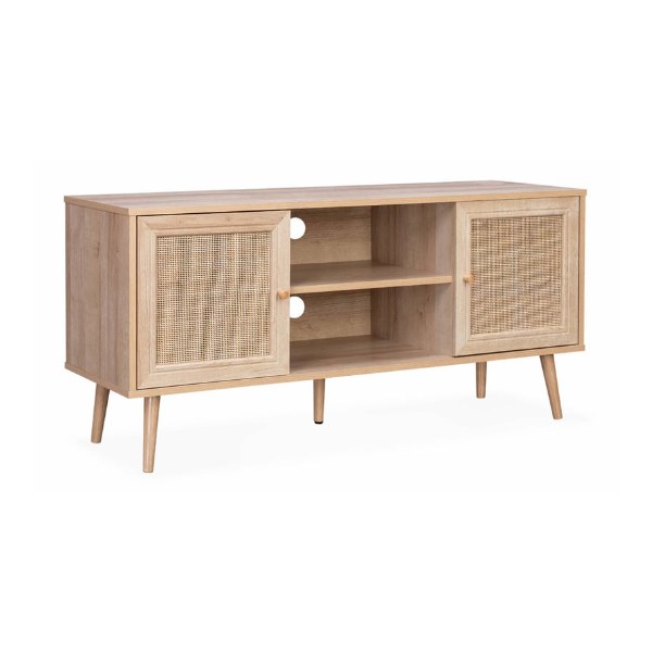 Meuble TV scandinave blanc Bohème La Redoute