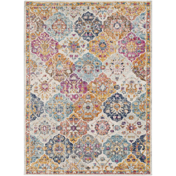 Tapis kilim Ines Maisons du Monde vintage oriental multicolore Tapis kilim Ines Maisons du Monde vintage oriental multicolore