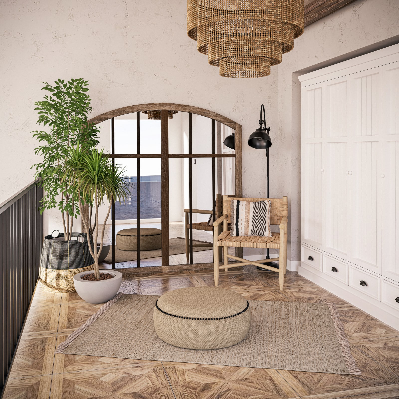 Armoire parisienne Newport en situation
