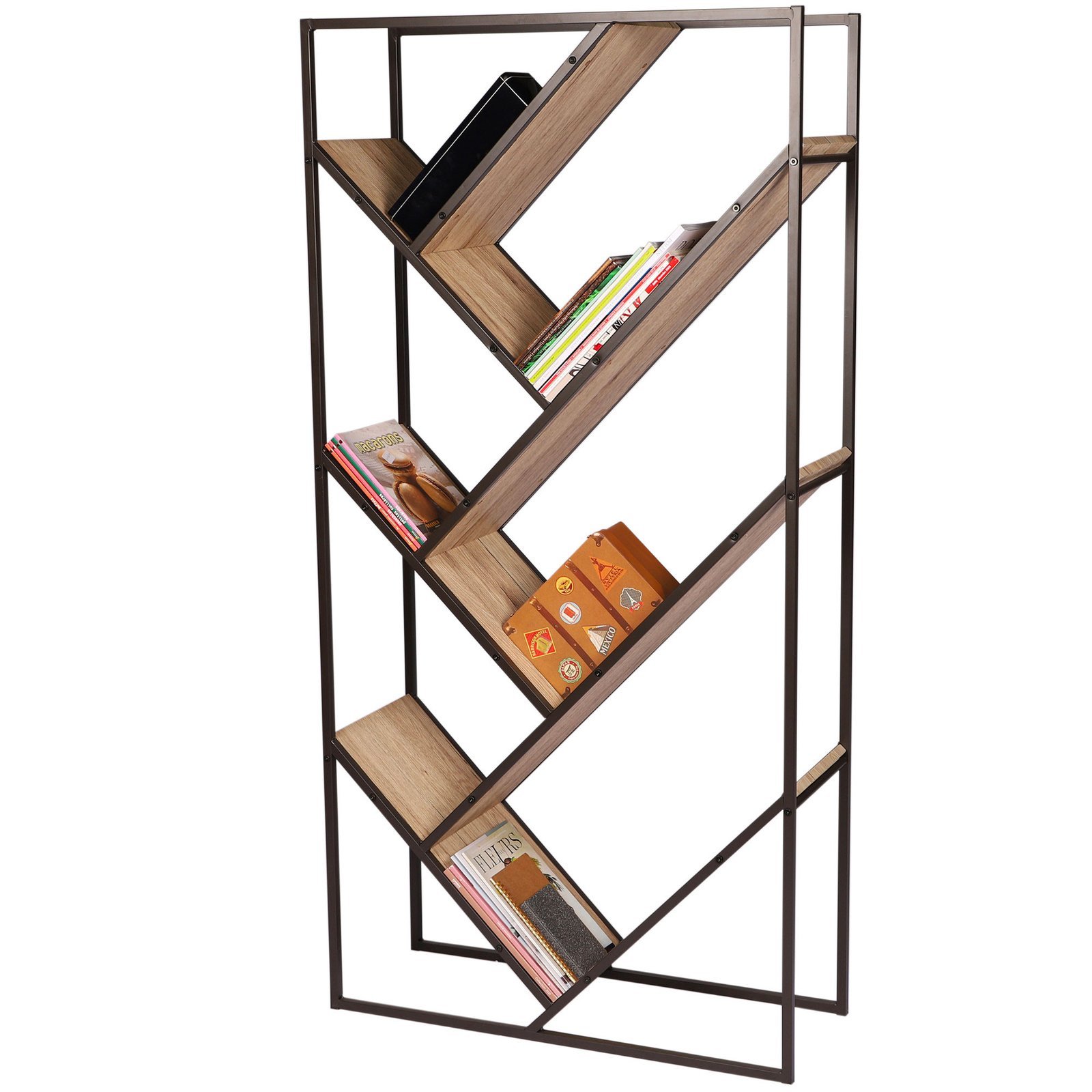Étagère Zigzag en situation, La Redoute