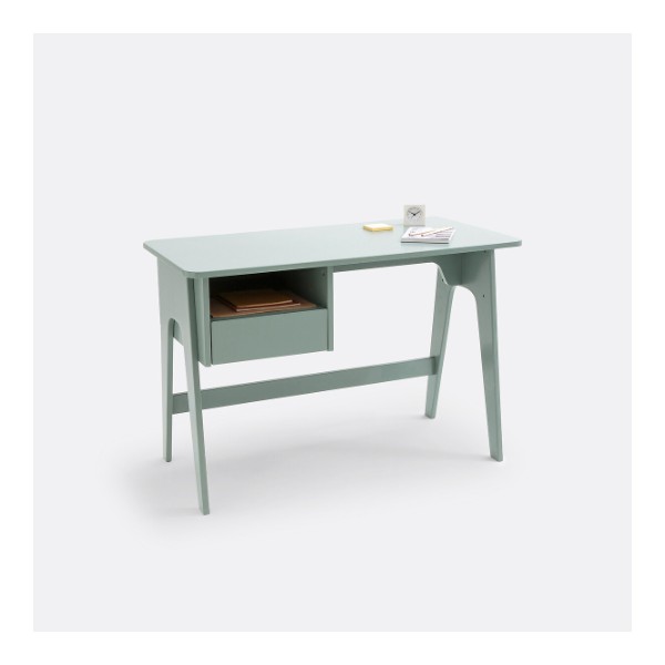 Bureau style vintage Adil La Redoute, packshot fond blanc