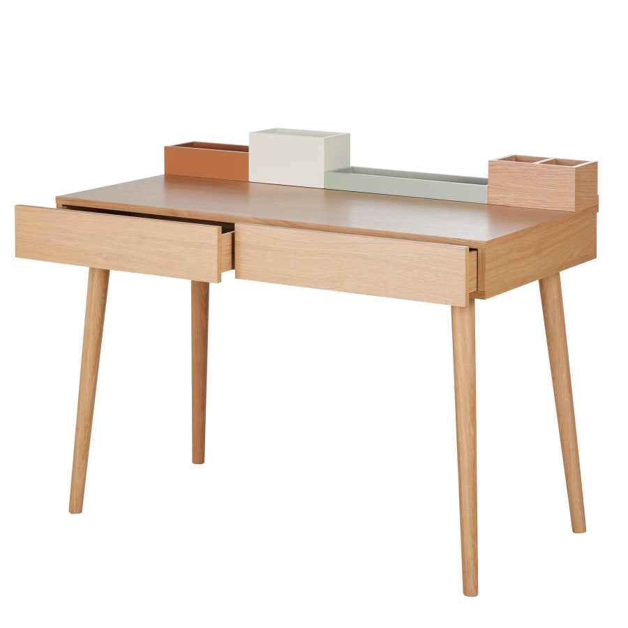 Bureau fille à tiroirs Léa Maisons du Monde en situation