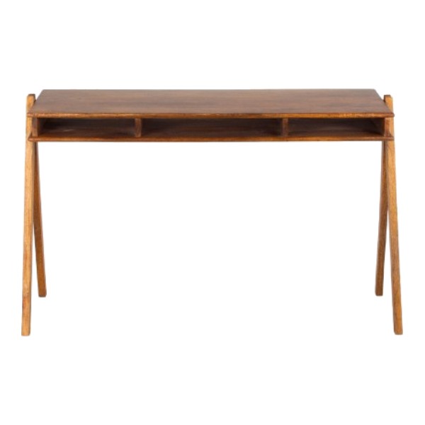 Bureau vintage Compartment en bois a 3 niches Drawer