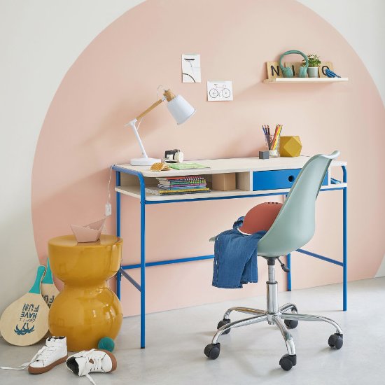 Chaise reglable Bristol vert clair en situation