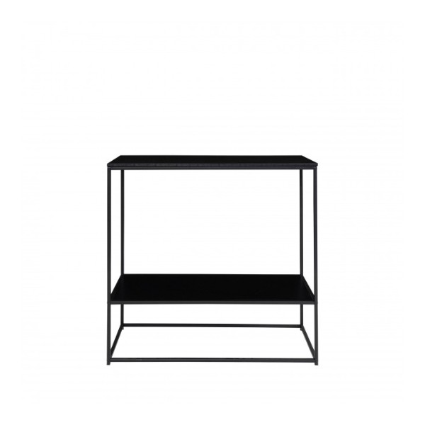 Console Vita en métal noir, House Nordic, Drawer
