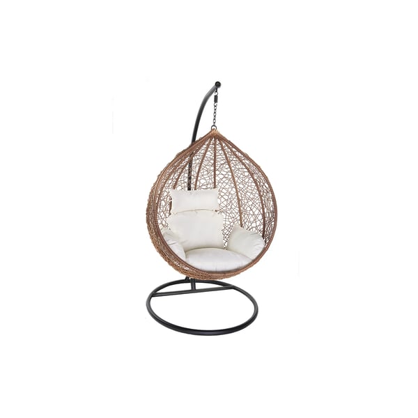 Fauteuil suspendu MOJO Miliboo sur fond clair