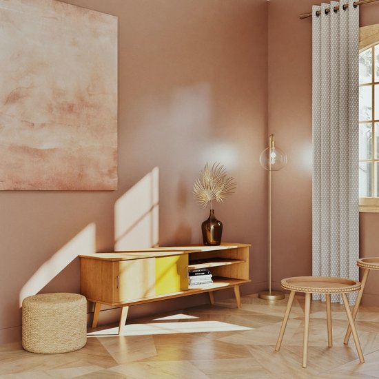 Meuble tv vintage Paulette en situation dans un salon