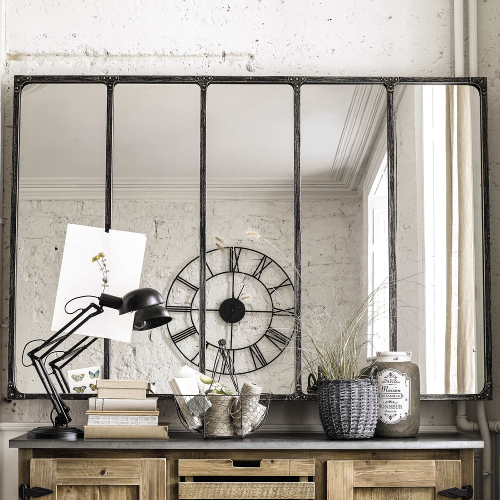 Miroir Cargo Maisons du Monde en ambiance