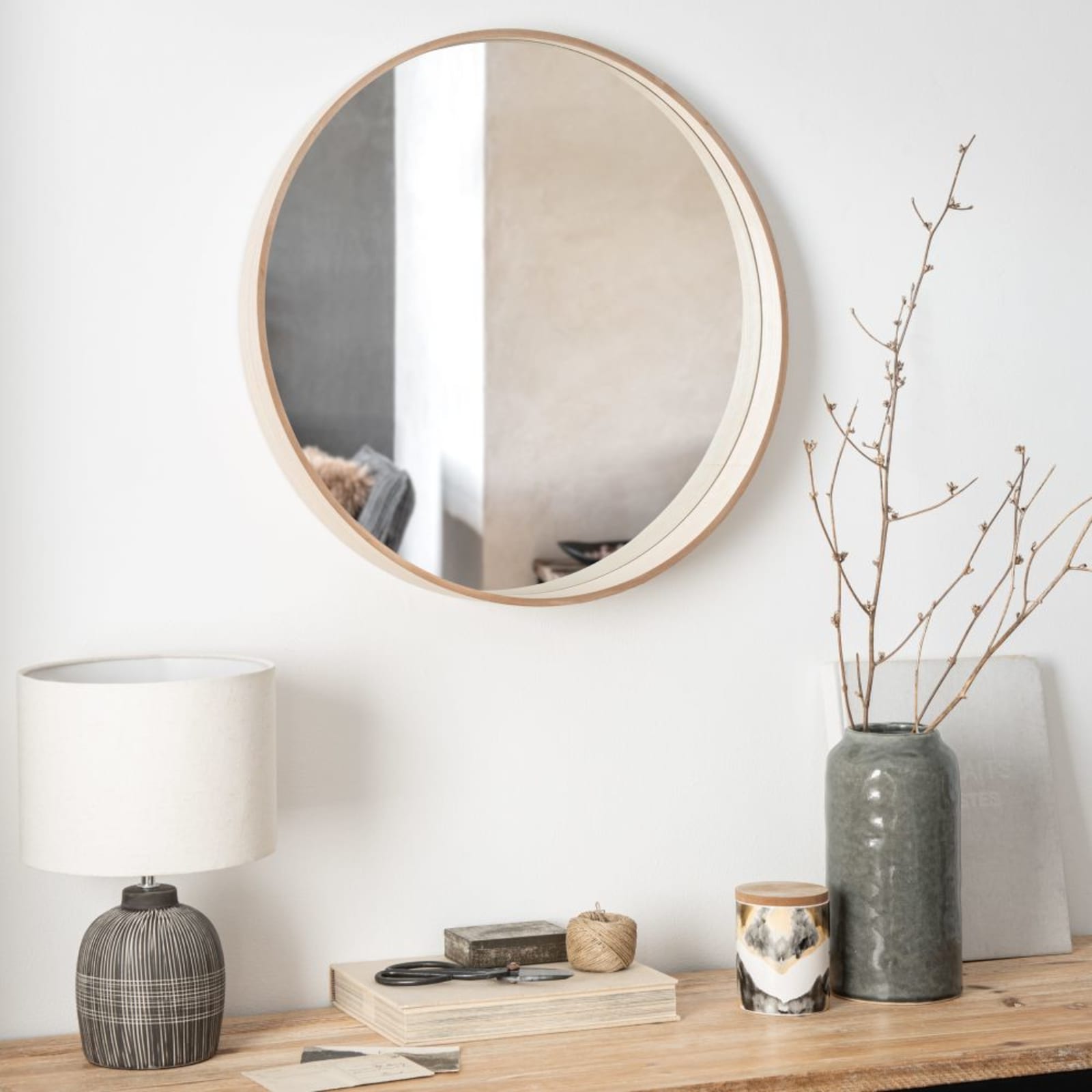 Miroir Gabriel Maisons du Monde en ambiance