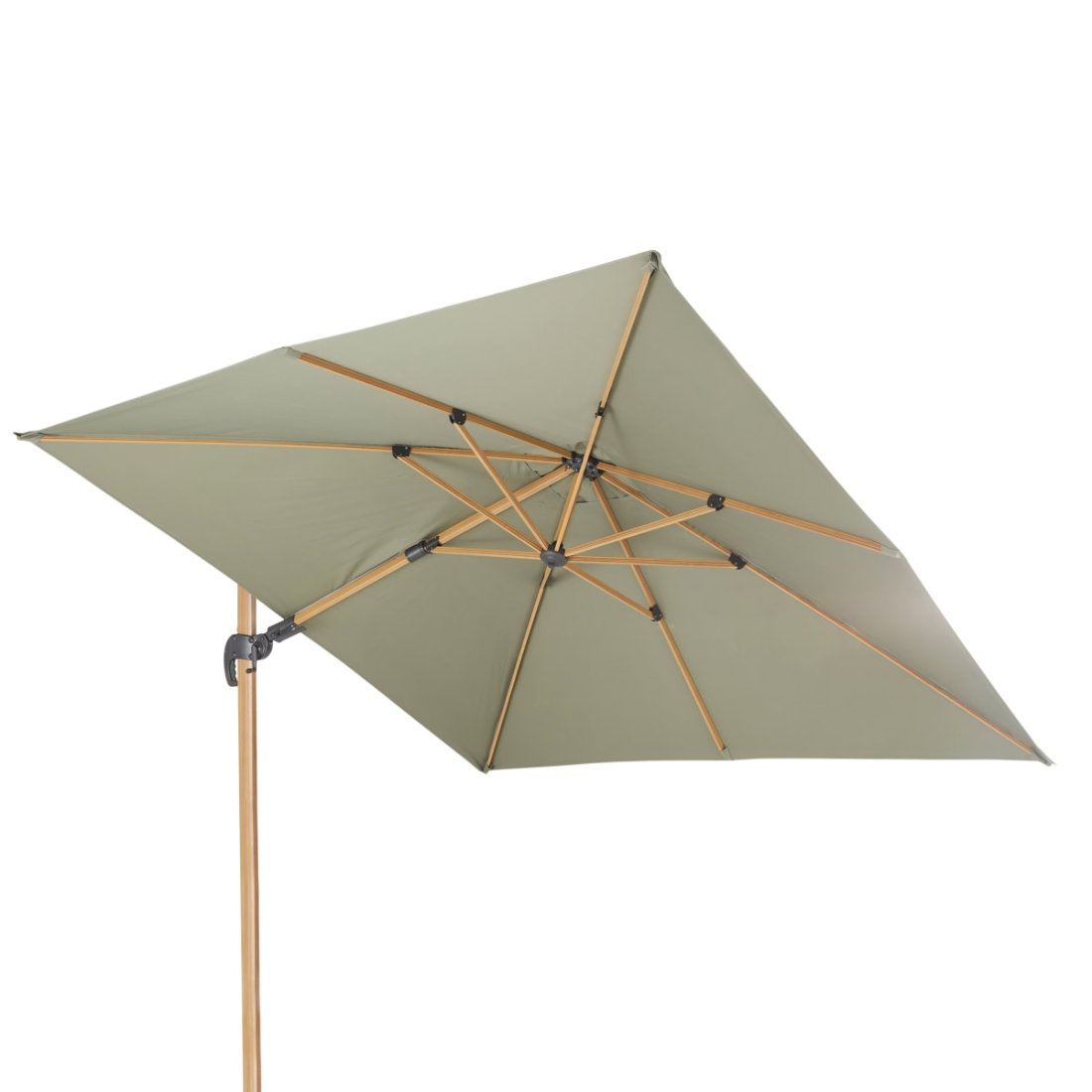 Parasol déporté Aguadila en situation