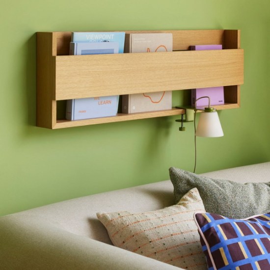 Range courrier mural en bois Gap en situation